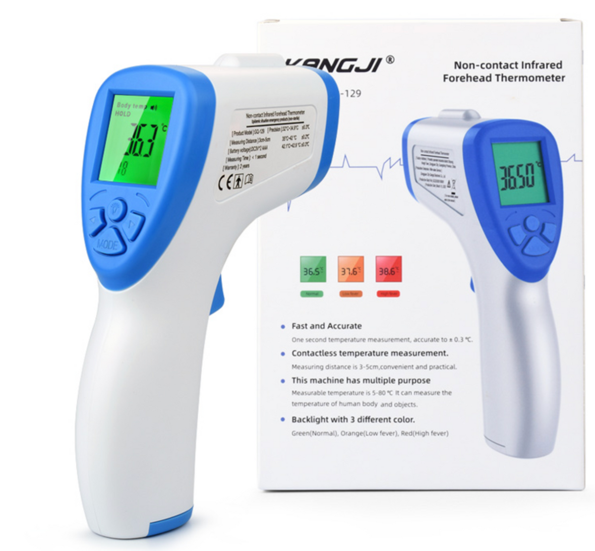 Infrared Thermometers to measure body temperature from a distance