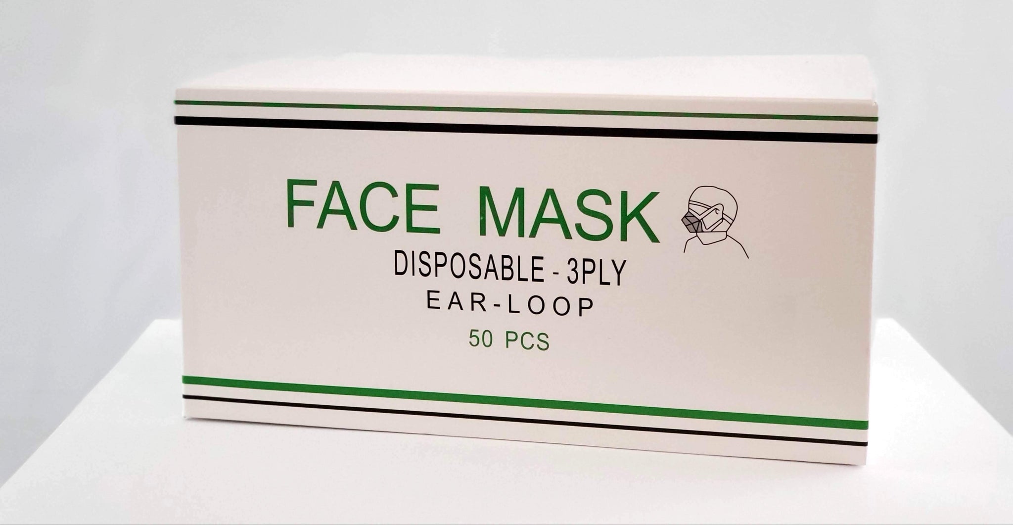 Disposable Face Masks, 50pcs